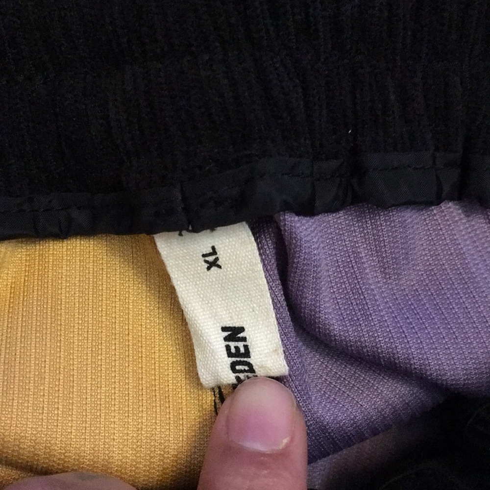 Aelfric eden multi color corduroy skater Street gear pants NWOT - Picture 11 of 12